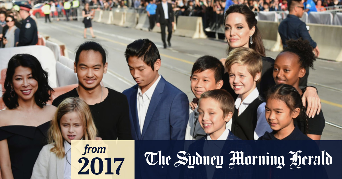 Angelina jolie attends first they killed my father premiere with all